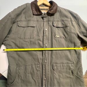 Mountain Khakis Field Jacket with Dark Brown Collar